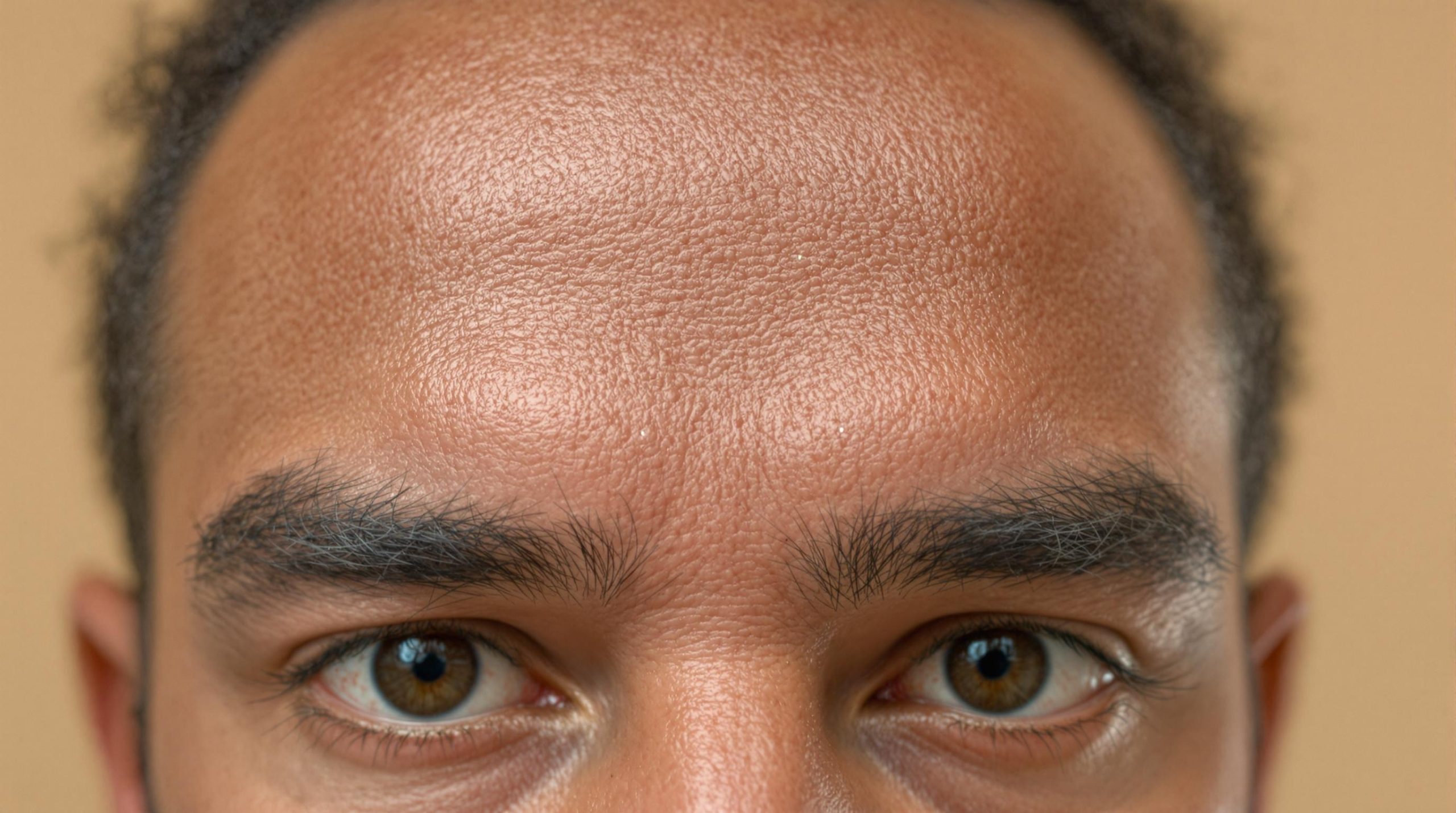 Peau granuleuse sur le front : causes, traitements et conseils